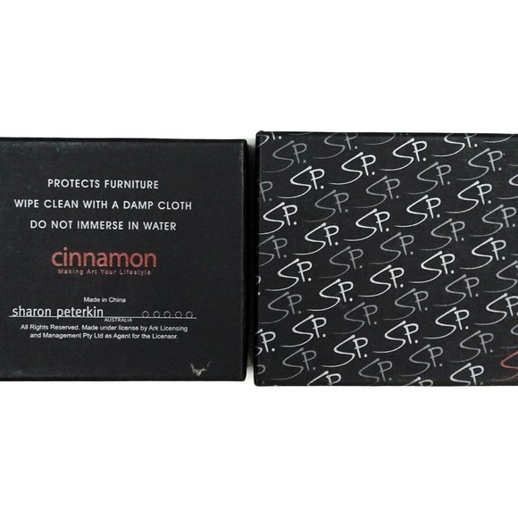 Sharon Peterkin Fairy Coaster Set of 6 Art Deco - Picture 4 of 4